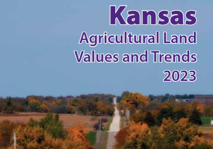 Cover of the 2023 KS Land Values book